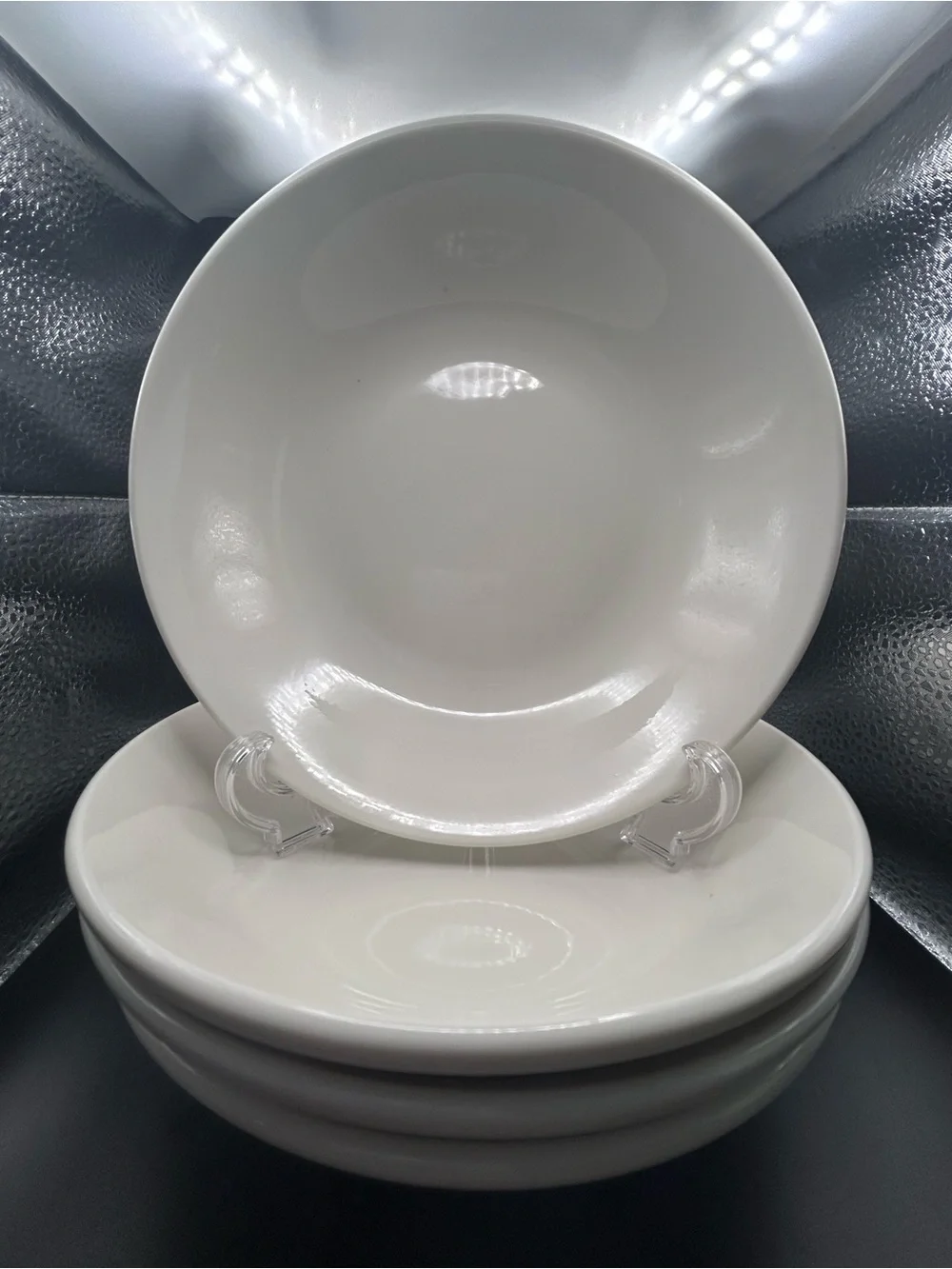Oneida Grato Bowls 8 1/4” White Soup Salad Pasta